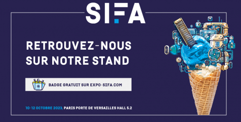 Visitez-nous sur le SIFA à Paris - Stand G30!